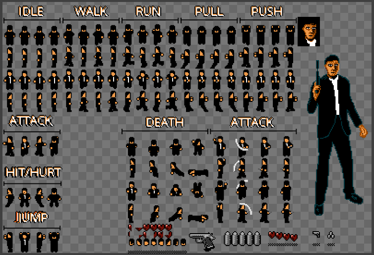 RPG Character 'Agent' NES